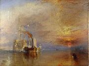 J.M.W. Turner The  Fighting Temeraire Tugged to het last berth to be Broken Up (mk09) china oil painting reproduction